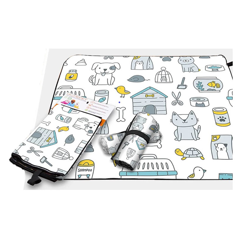 Outdoor Cotton Blend Pet Blanket, 30 x 29