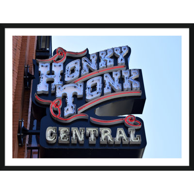Honky Tonk Central Framed Photographic Print