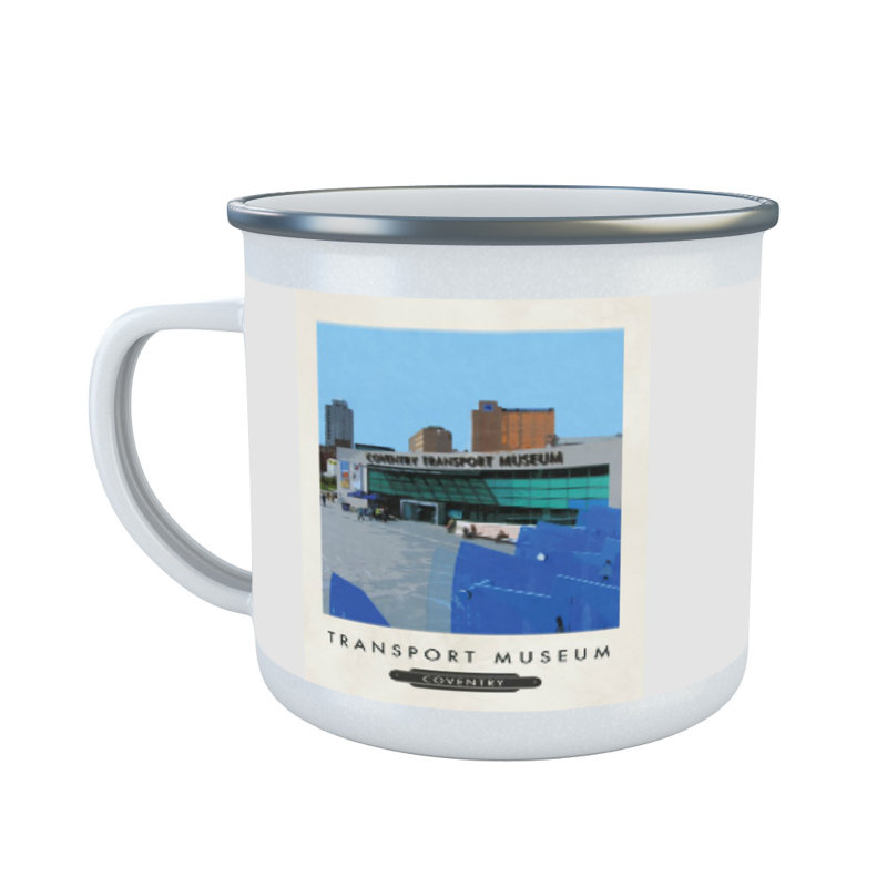Jaylene Coventry Transport Museum Enamel Mug