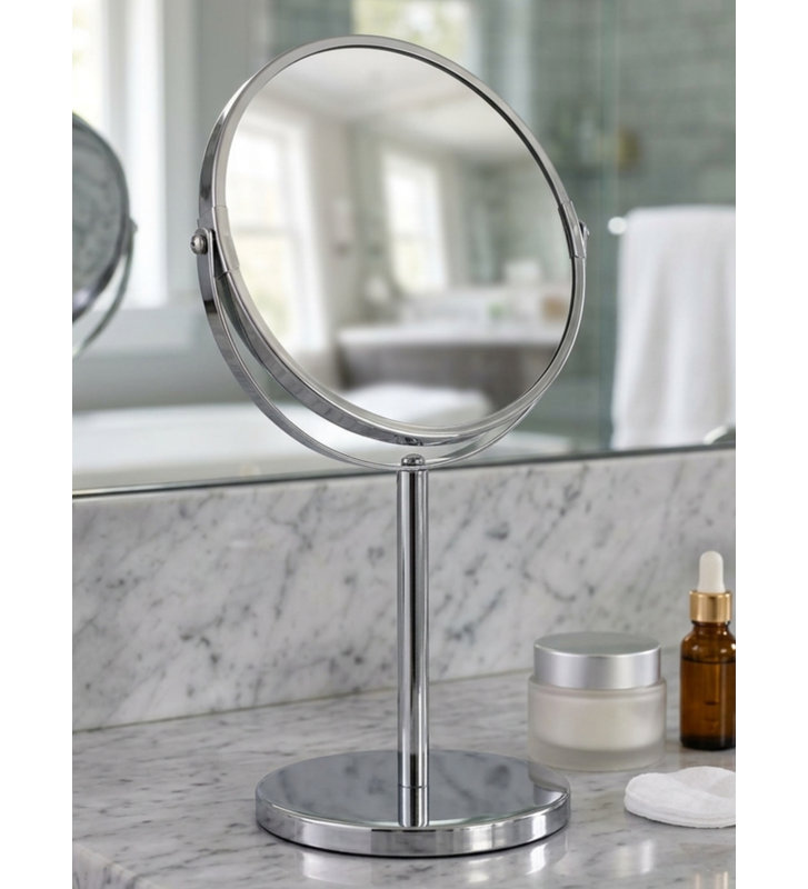 Vanity Mirror Double Sided 5x/1x Magnification