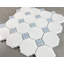 Marble Octagon and DOT Moasic Floor Use Wall Tile