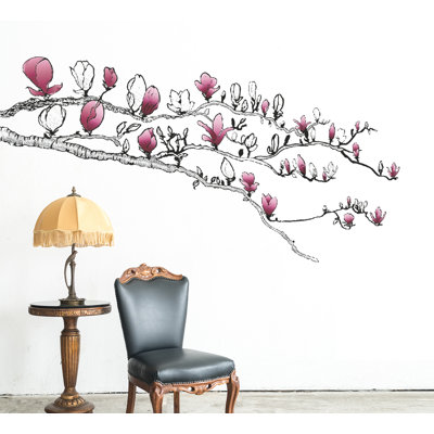 Plants & Flowers Non-Wall Damaging Wall Decal