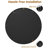  Black 24 Inch Round Bathroom Mirror, Metal Frame Vanity Mirror for Over Sink, Modern Wall Mirror for Entryway and Living Room(Set of 2)-1470347241