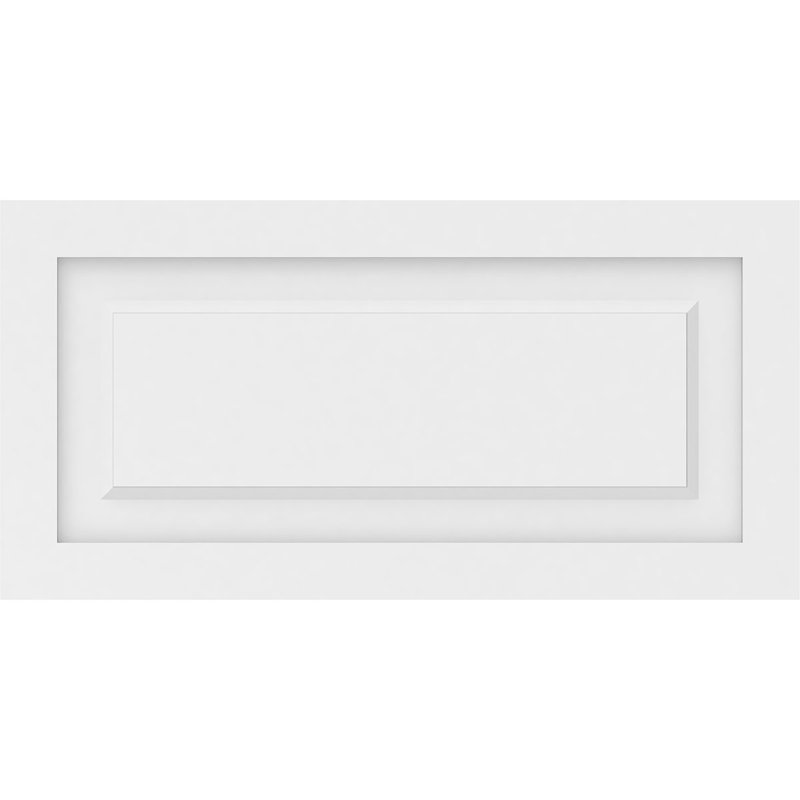 Harrison Raised Decorative Wall Panel, 14"H x 28"W x 0.63"D