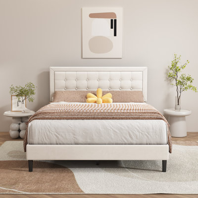 Anghelina Upholstered Platform Bed