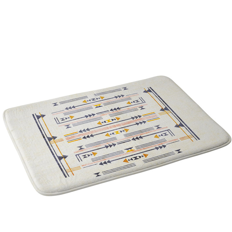 Darieus Memory Foam Non-Slip Bath Rug