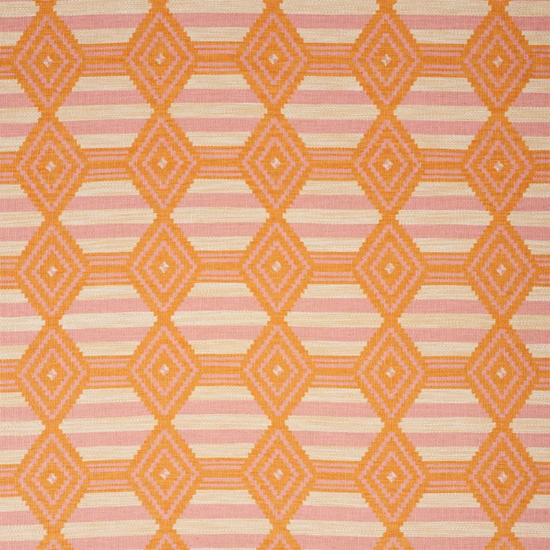 Manta Performance Fabric, Pink/ Orange