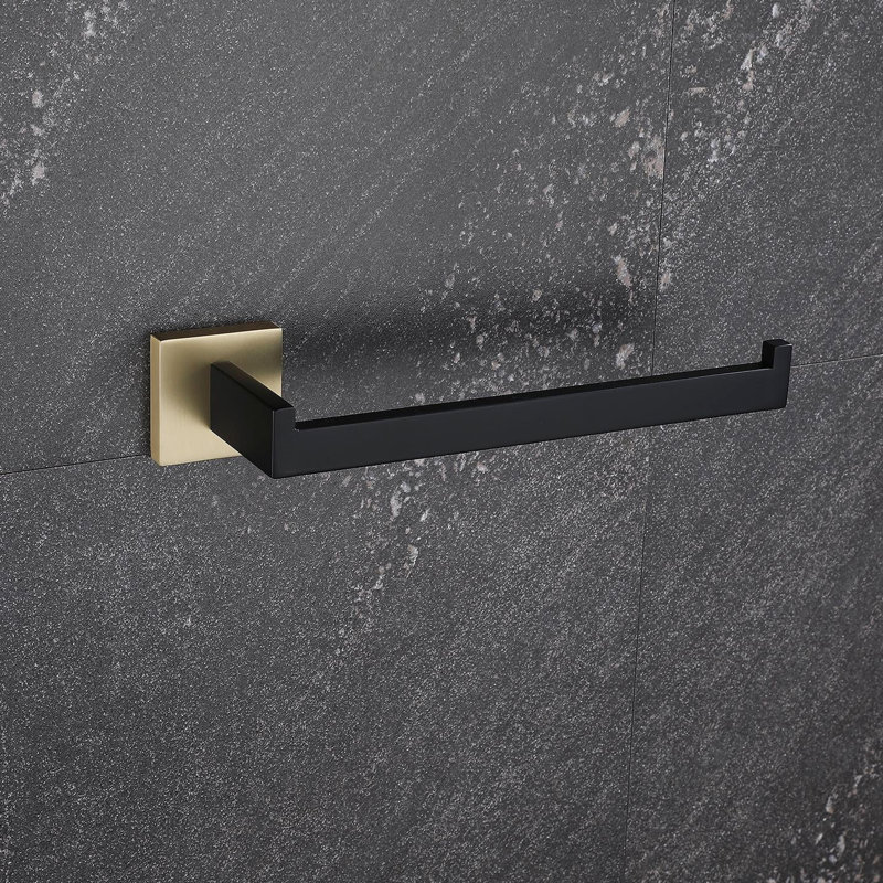 Bathroom 4 - 304, Scratch-, Modern Appeal 4 Accessories Corrosion , Aesthetics, Practical Use, Gold/Matte Black