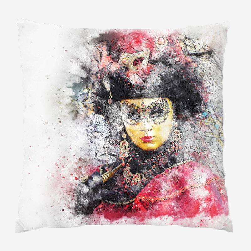 Coussin décoratif, Microsuède, Intérieur