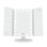 Hello Kitty Mirror with LED Lights, Trifold Makeup Mirror with Touch Sensor, Magnifying Mirror
