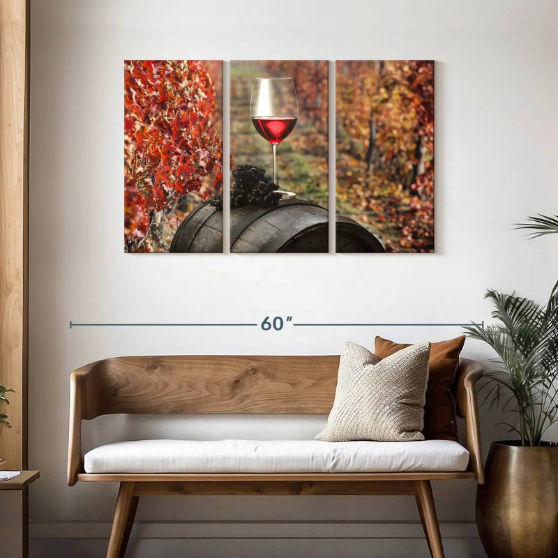 Vin rouge Yarlin Napa County, H 28 po x l 45 po