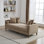 Chaise longue à revêtement moderne