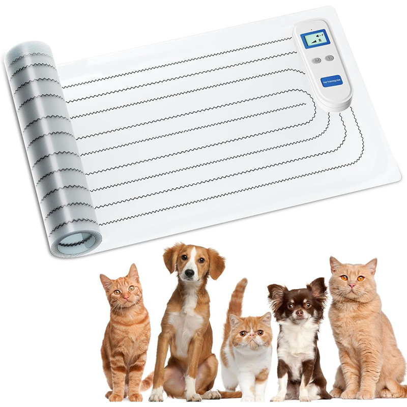 Tapis Scat pour chats-Rechargeables-Dispositifs dissuasifs pour comptoir de chat