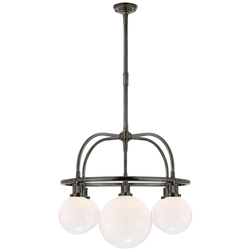 Ralph Lauren McCarren 5 Light Chandelier, Bronze