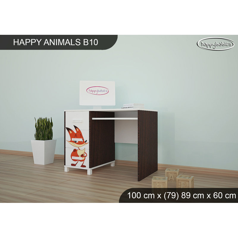 100cm Writing Desk, Chestnut