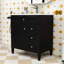 Armoire de salle de bain sophistiquée avec rangement et détails rétro-317612340