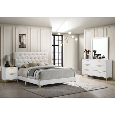 James White 4-Piece Eastern King Bedroom Set