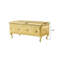Banc de rangement rembourré élégant avec pieds en métal-870888366