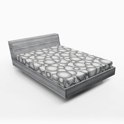 Microfiber Polka Dots Fitted Sheet