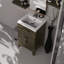 Single Bathroom Vanity with Top-460709521