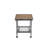 Valpy Solid Wood Top End Table