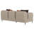 Braham Chenille Upholstered Sculpted Track Arm Sofa Latte-1160507961