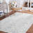 Hittle Hand Tufted Wool And Cotton With Latex Ikat Rug-1409927429