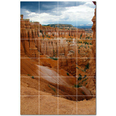 Panneau décoratif en céramique satinée 8 po x 8 po