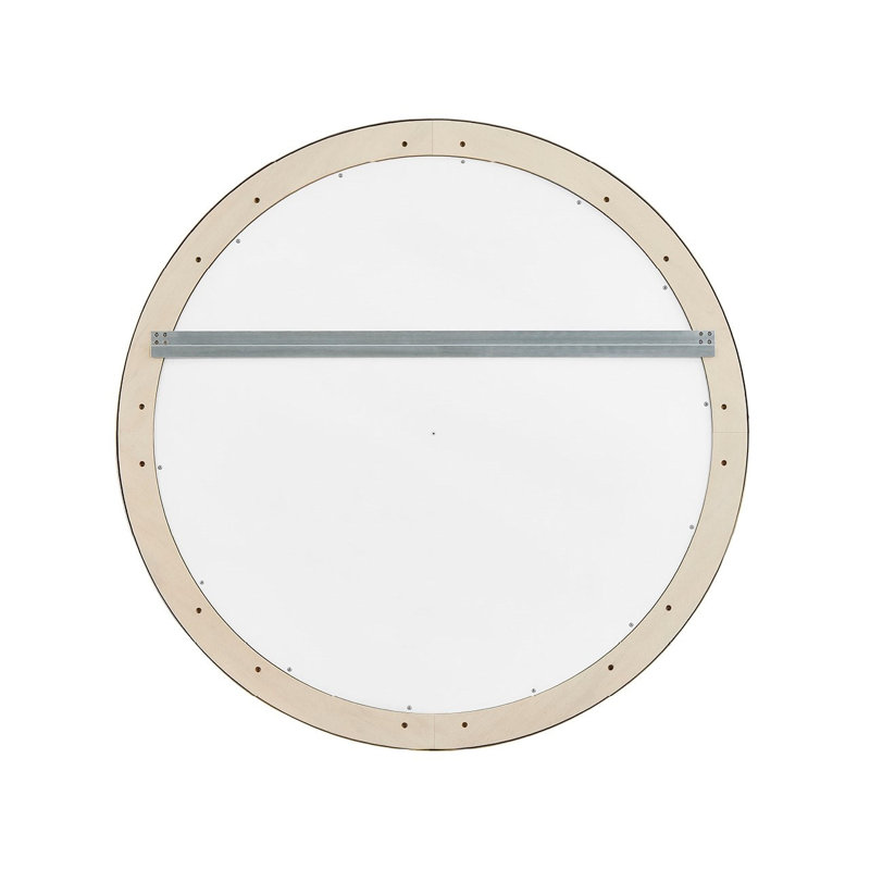 Paloma 44" Wide Desert Gold Metal Accent Mirror