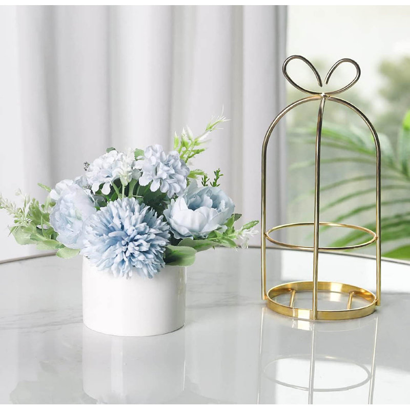 Arrangement in Vase, Blue