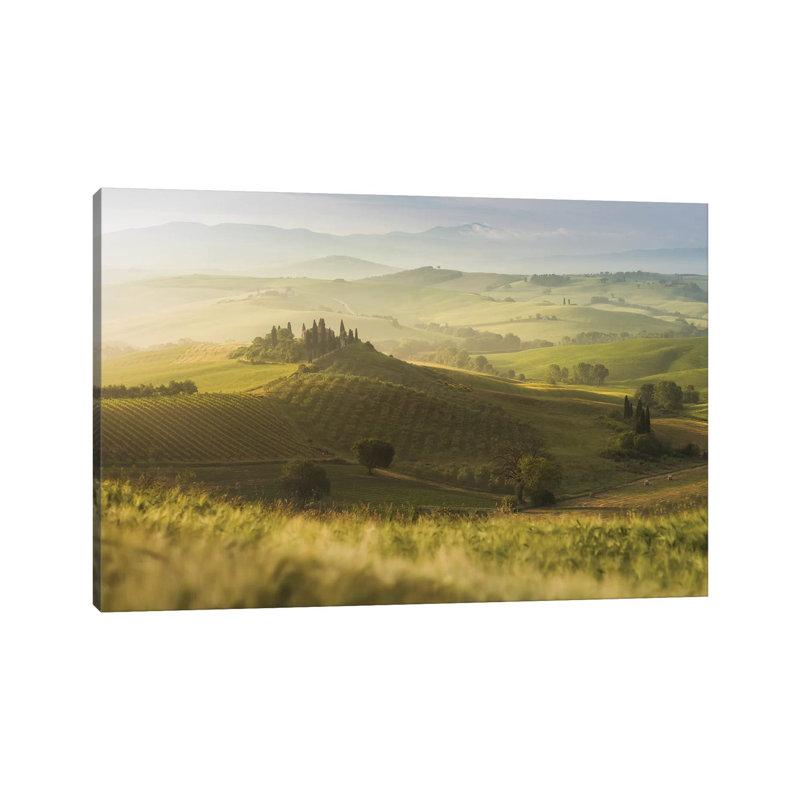 Spring In Tuscany IX by Daniel Kordan - Wrapped Canvas Print, 20.32 cm H x 30.48 cm W