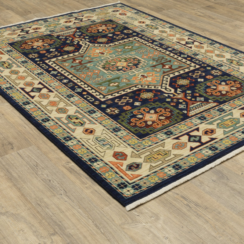 Oaklynn Oriental Indoor Rug, Rectangle 9'10" x 12'10"