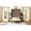 Grands lits escamotables gris en MDF peu encombrants, conception multifonctionnelle moderne pour la maison