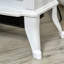 Foyers 14,8 x 9 x 17,2 po et accessoires en plastique blanc avec flamme réglable