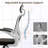 Michaelynn Ergonomic Mesh 400LB Heavy Duty Office Chair - Comfortable Desk Chairs With Wheels And Arms, Mesh Computer Chairs With Comfortable Head Lumbar Back Support For Office, Bedroom, Study And College Dorm-917594973-917594972