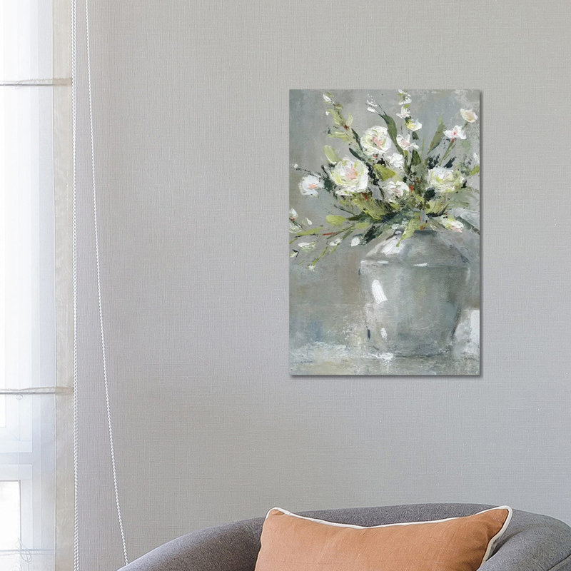 Country Bouquet II by Carol Robinson - Painting on Canvas, No Frame, 66.04 cm H x 45.72 cm W x 1.91 cm D