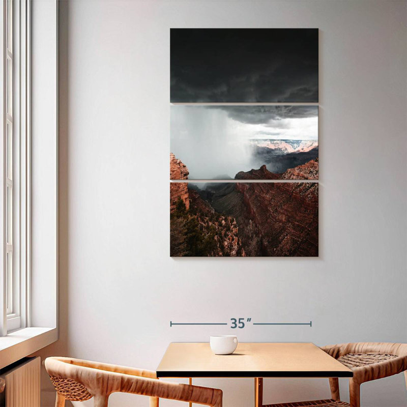 Nuage de tempête Alvord Grand Canyon, H 65 po x l 42 po