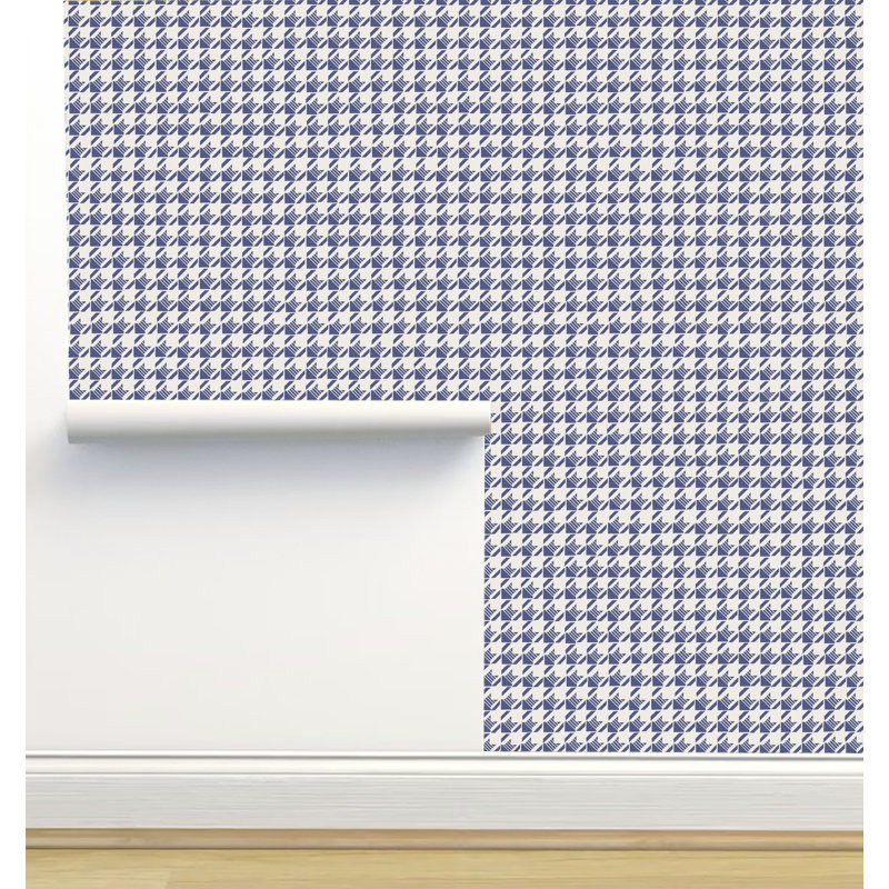Rouleau de papier peint texturé L 12 pi x l 2 po Erin Kendal Designs, Bleu ultramatine