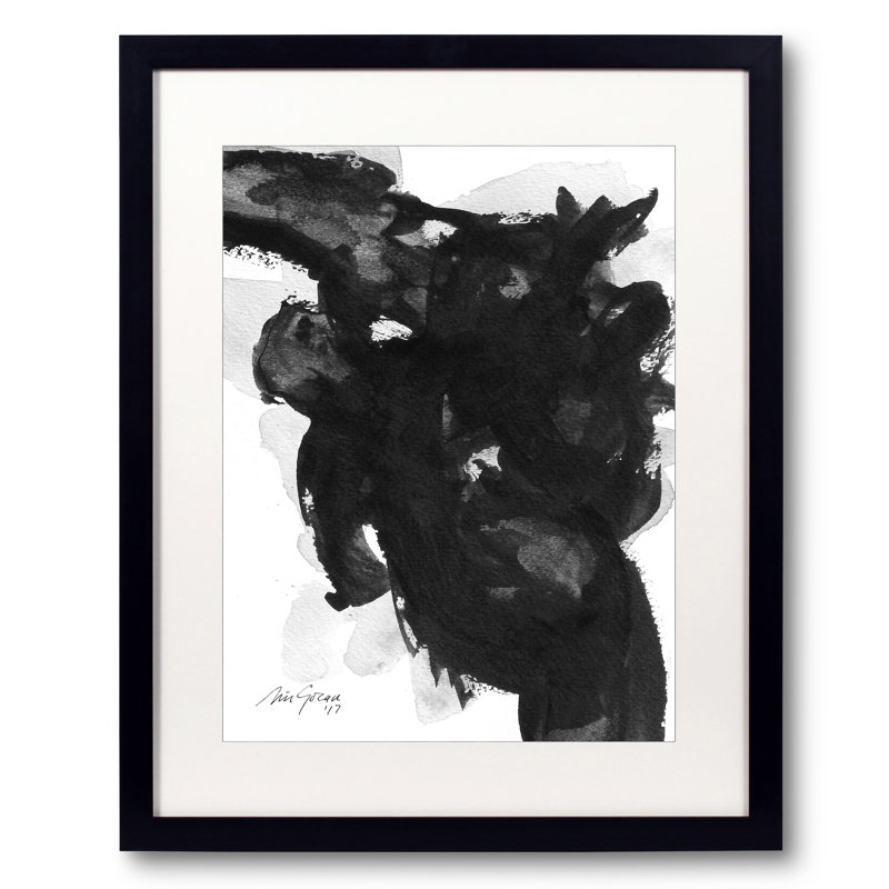 11,7,3 par Simona Gocan - peinture encadrée, H 21,25 po x l 17,25 po