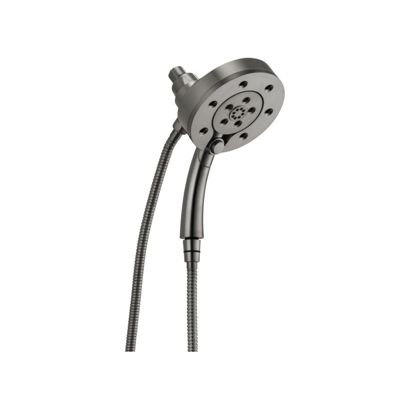 Essential™ Linear Round H2OKinetic® Multi-Function Hydrati® 2|1 Shower, Luxe Steel