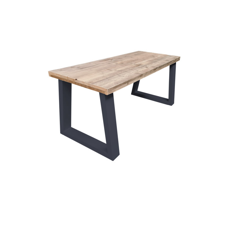 Eastview Dining Table, Black, H78 x L220 x W90cm
