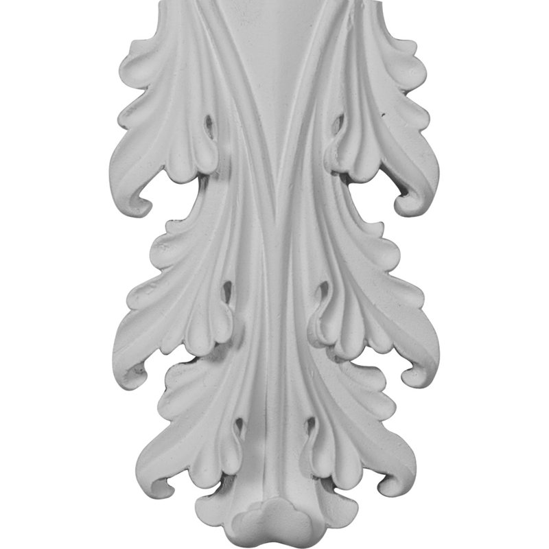 Leaf 5 in. H x 3.13 in. W x 0.75 in. D Urethane Bracket / Corbel