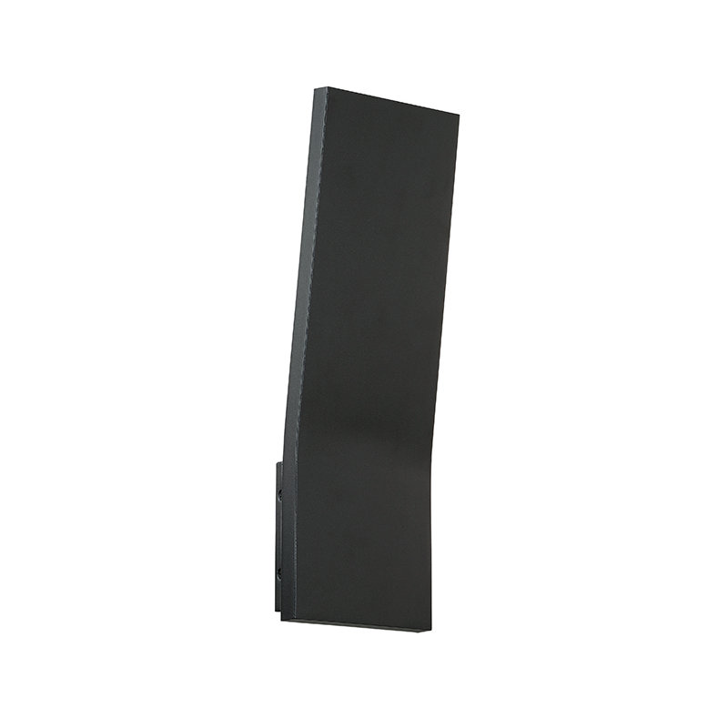 Blade LED Outdoor Flush Mount, Black, 16'' H x 5'' W x 3.13'' D