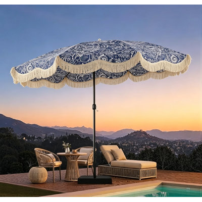 Parasol de plage Reef Indigo Coastal