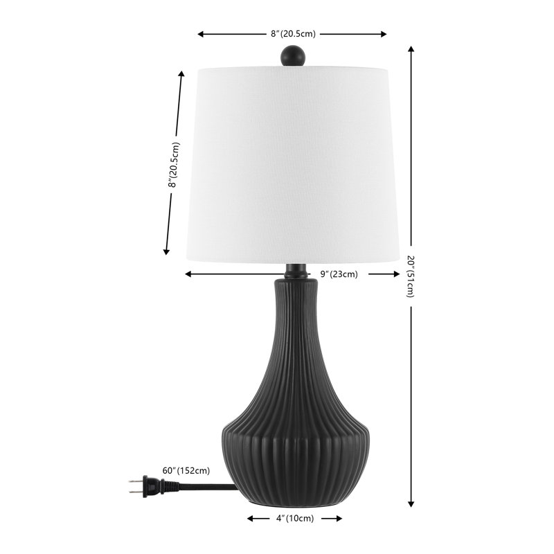 Lampe de table en céramique Degorge