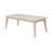Unfinished Solid Wood Dining Table