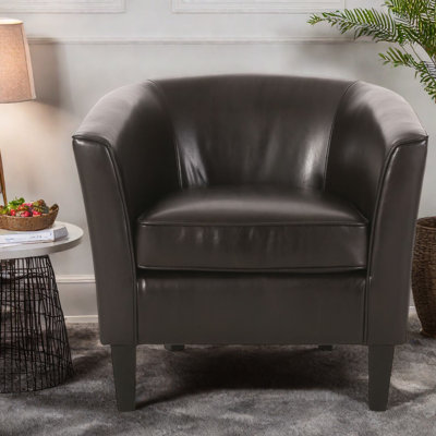 Chaises d'appoint en cuir Comfort, design contemporain pour espaces compacts