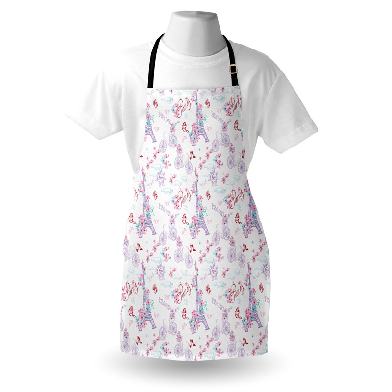 No Pattern Bib Apron