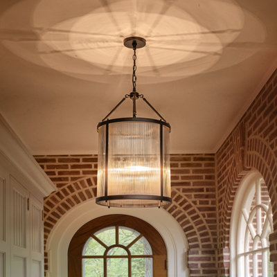 Qudarius 4 - Light Lantern Cylinder Chandelier