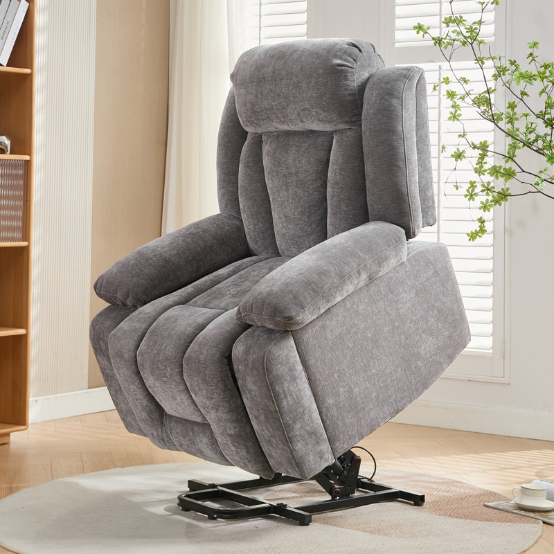 95cm Wide Standard Recliner, Grey